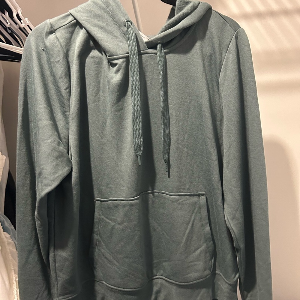 90 Degree By Reflex Teal Hoodie